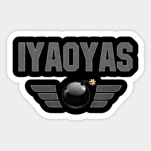 IYAOYAS - Flying ORD - for US Navy Aviation Ordnancemen Sticker